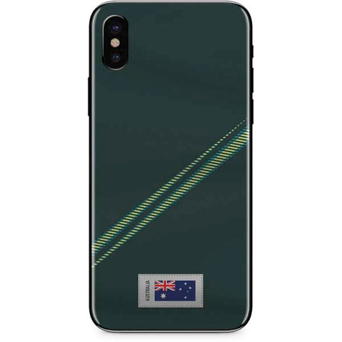 Australia Soccer Flag iPhone XS Skin